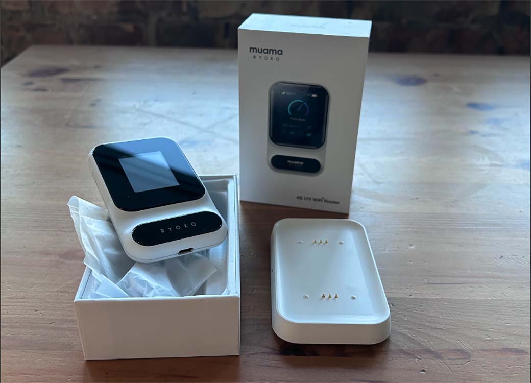 Portable WiFi device for international travel